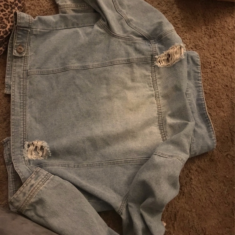 Ripped Jean jacket